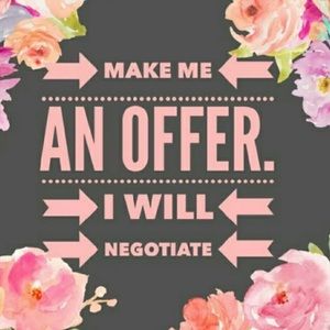 Any reasonable offer will be accepted!